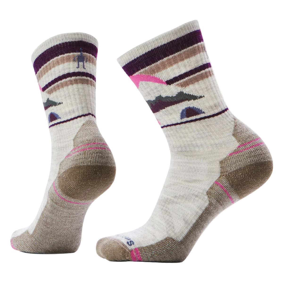 Women's Hike Mountain Moon Crew Merino Wool Socks