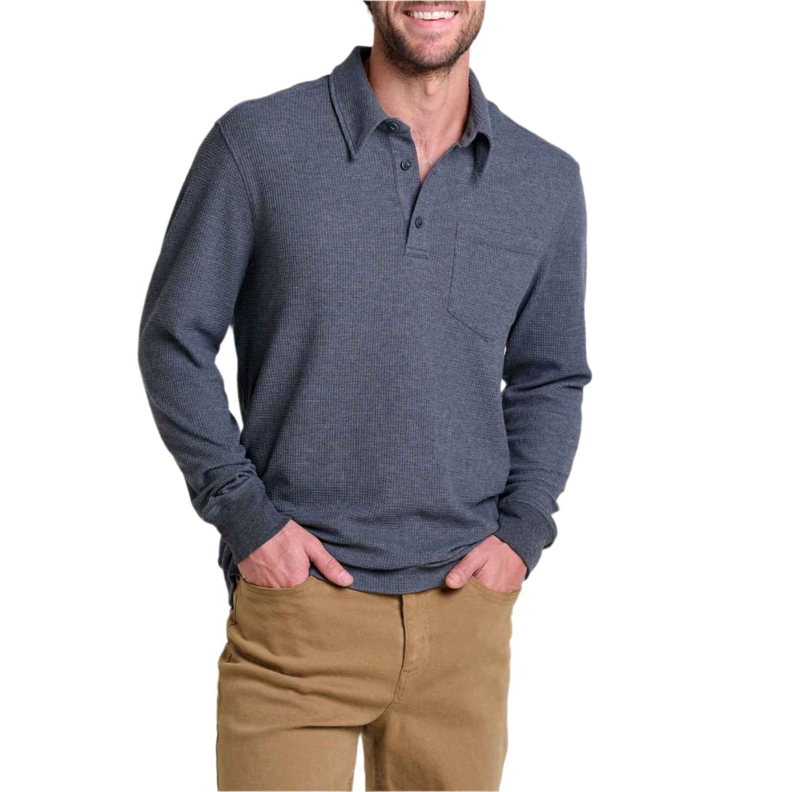 Men's Framer LS Polo Shirt