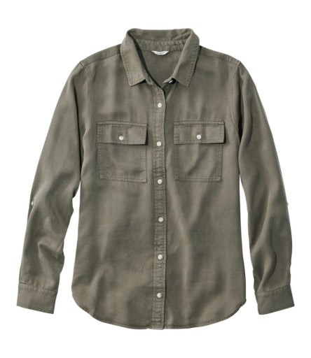Women's Soft-Washed TENCEL Utility Shirt