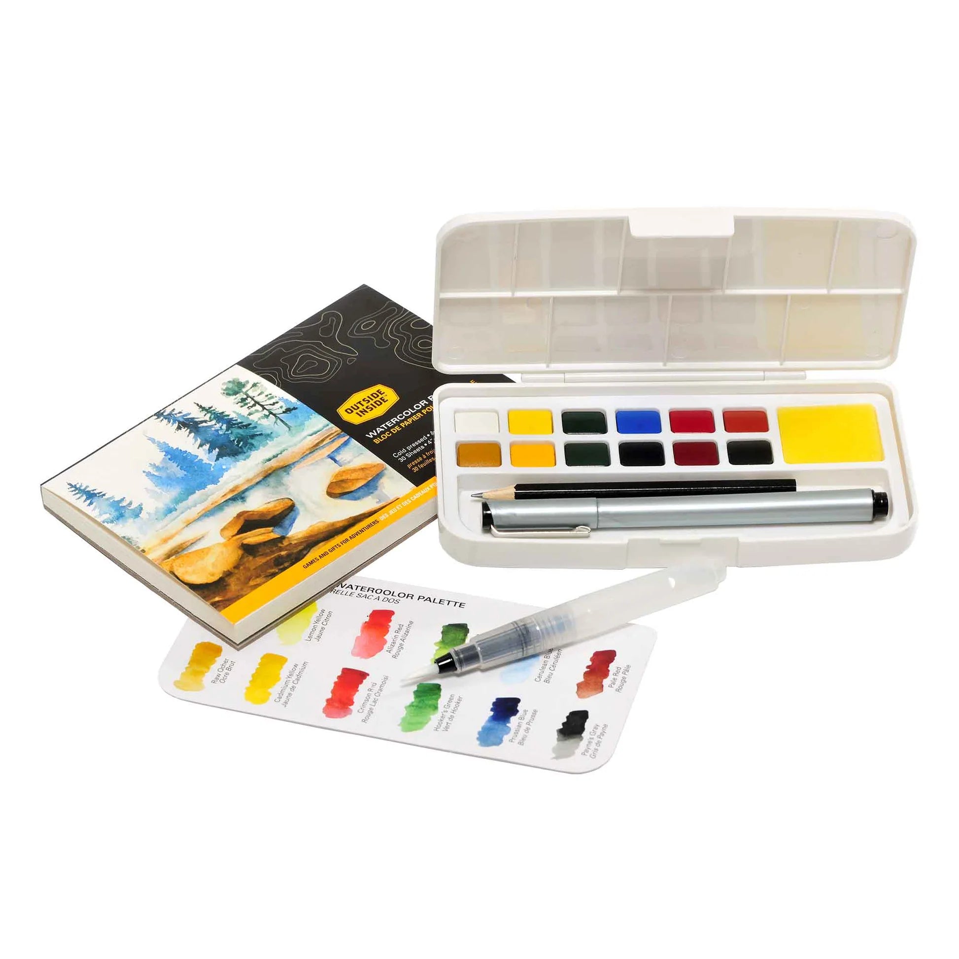 Backpack Watercolor Set