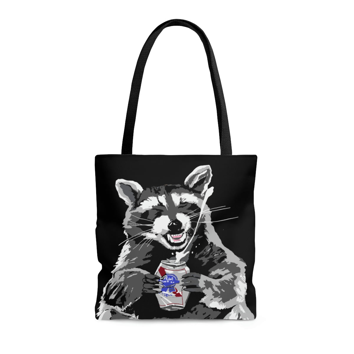 Beer Bandit Raccoon Tote Bag