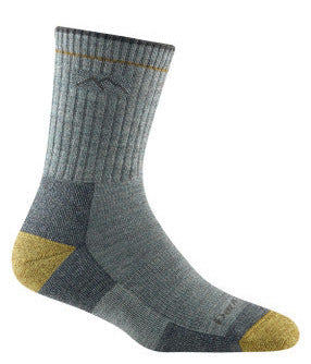HIKER MICRO CREW MIDWEIGHT WITH CUSHION SAGE S