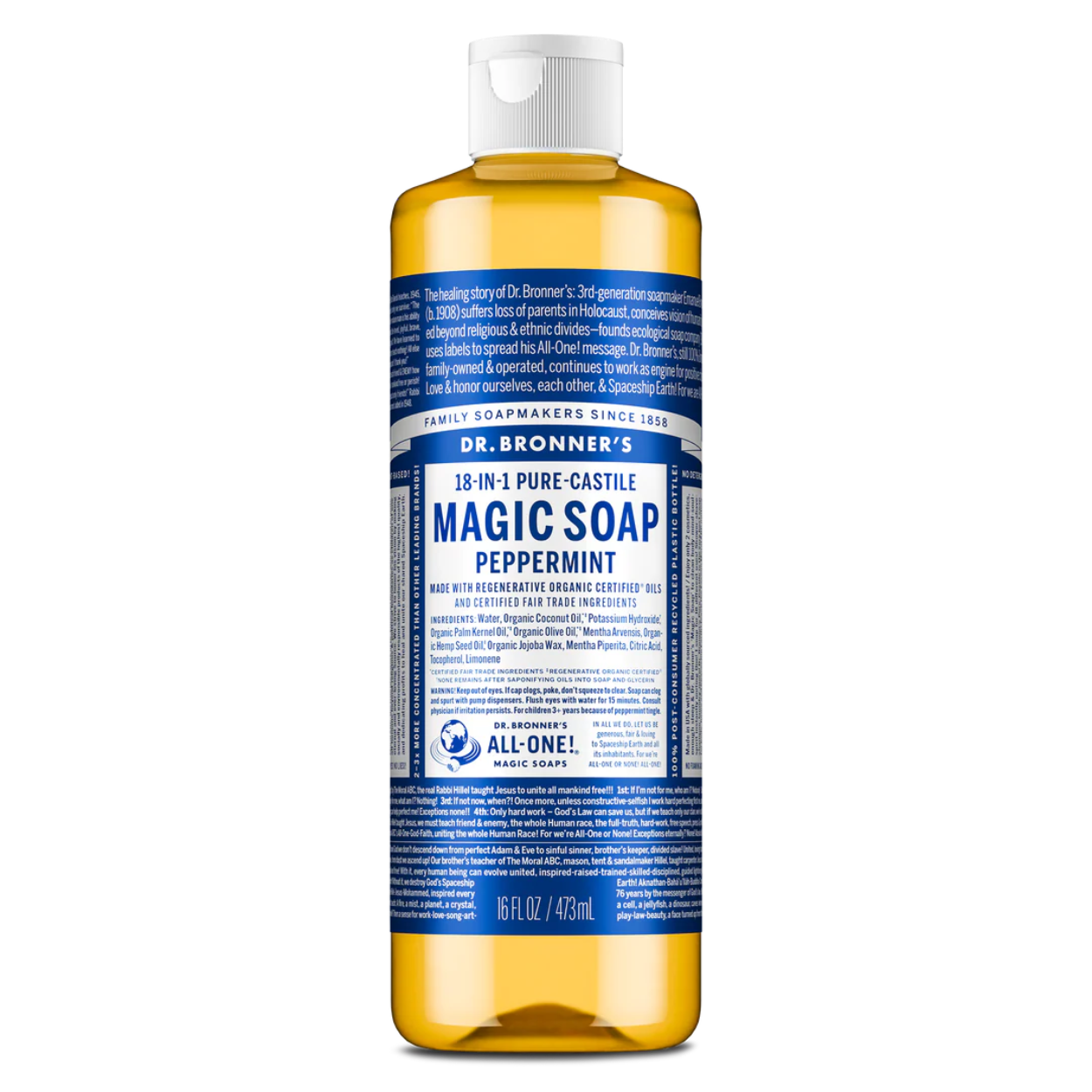 Peppermint Soap--16 oz