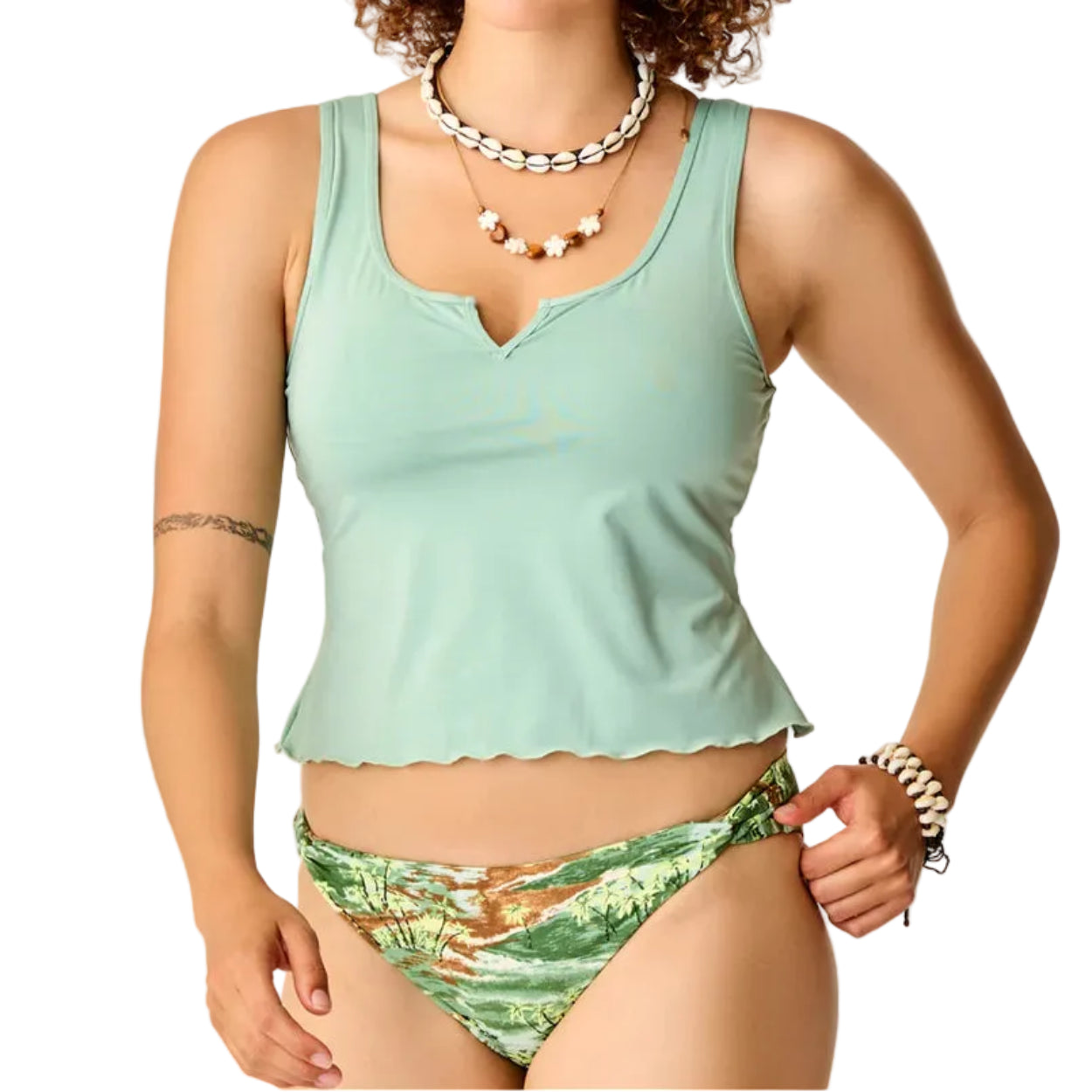 Women's Vida Notchneck Tankini