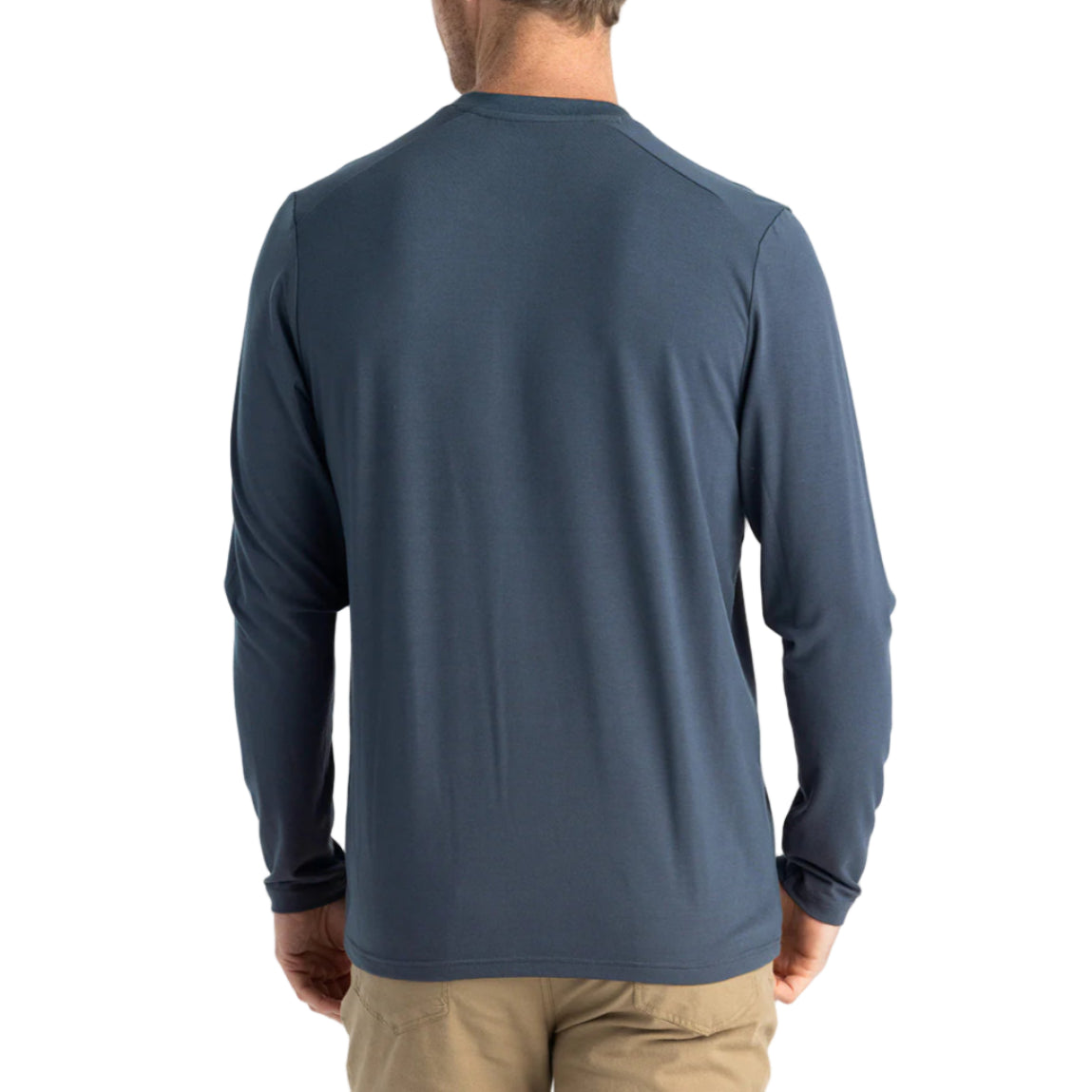 Men's Bamboo Flex Long Sleeve Henley