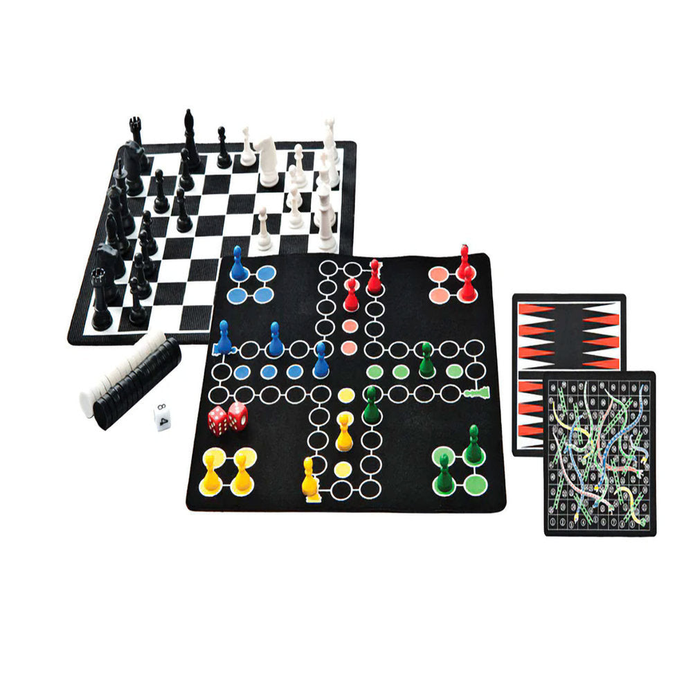 Backpack 5 in 1 Magnetic Game Set