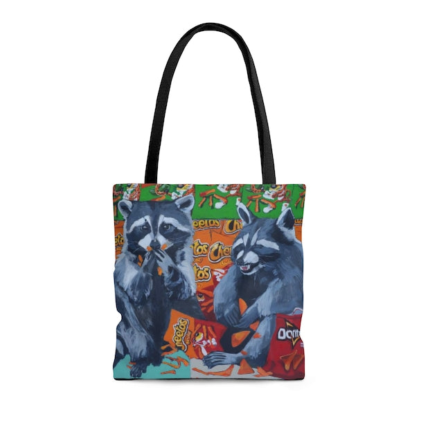 Beer Bandit Raccoon Tote Bag