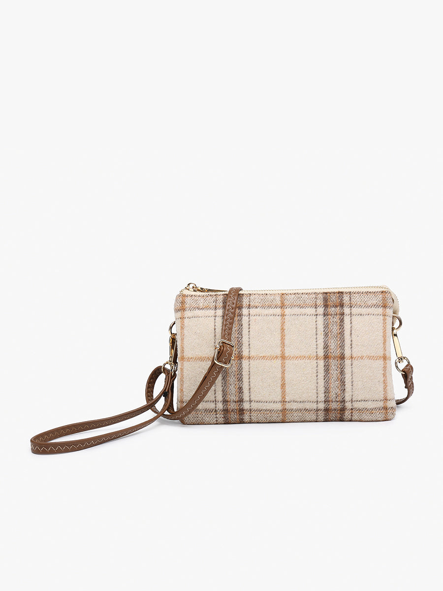 Riley Plaid Crossbody