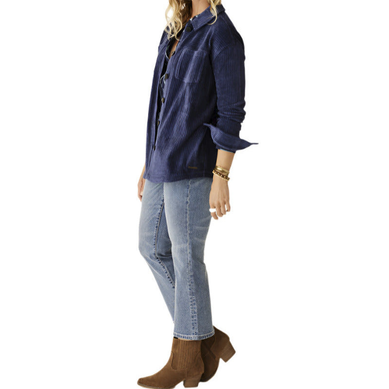 Women's Hudson Stretch Cord Shacket