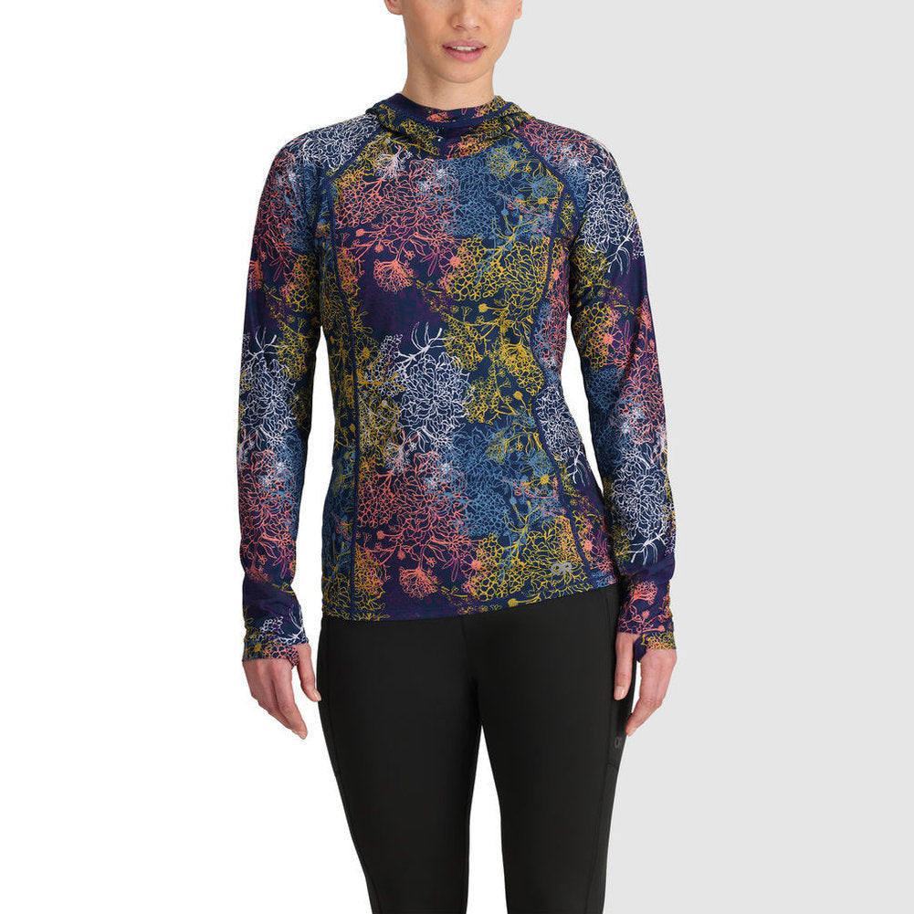 Women's Echo Printed Hoodie