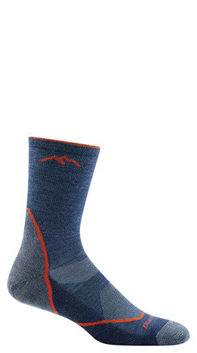 Men's Light Hiker Micro Crew Light Cushion Socks