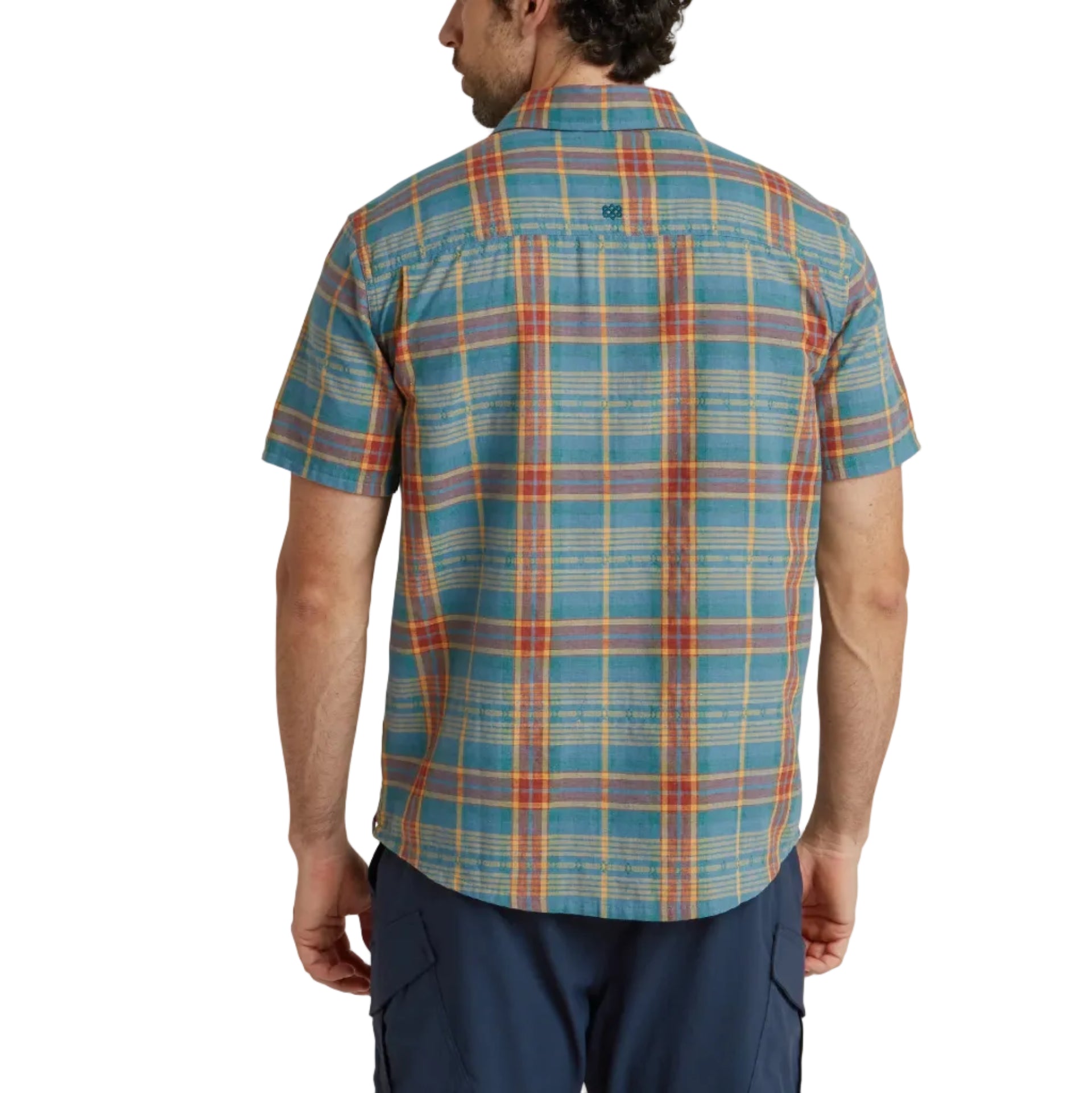 Men's Jampa Plaid Short Sleeve Button Down Shirt
