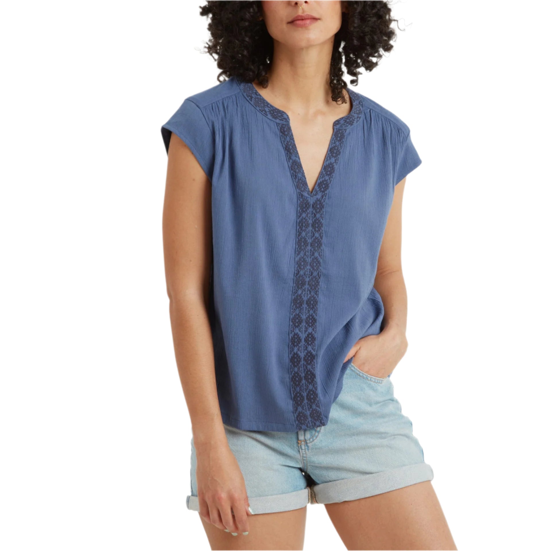 Women's Hara Cap Sleeve Top