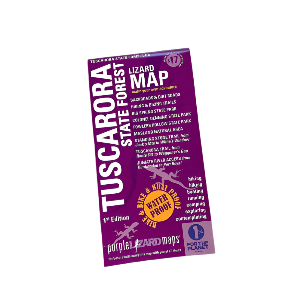 Tuscarora State Forest Lizard Map