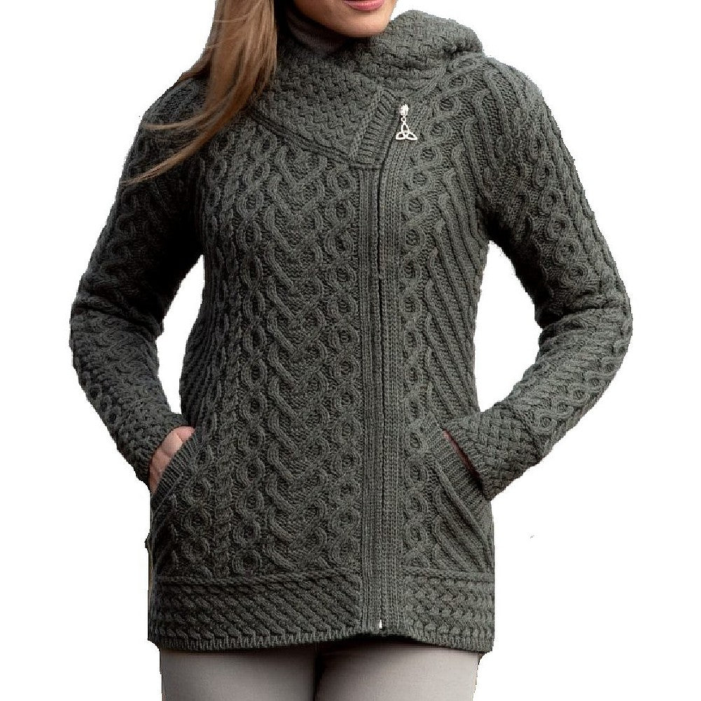 Kilkenny Side Zip Cardigan w/ Hood