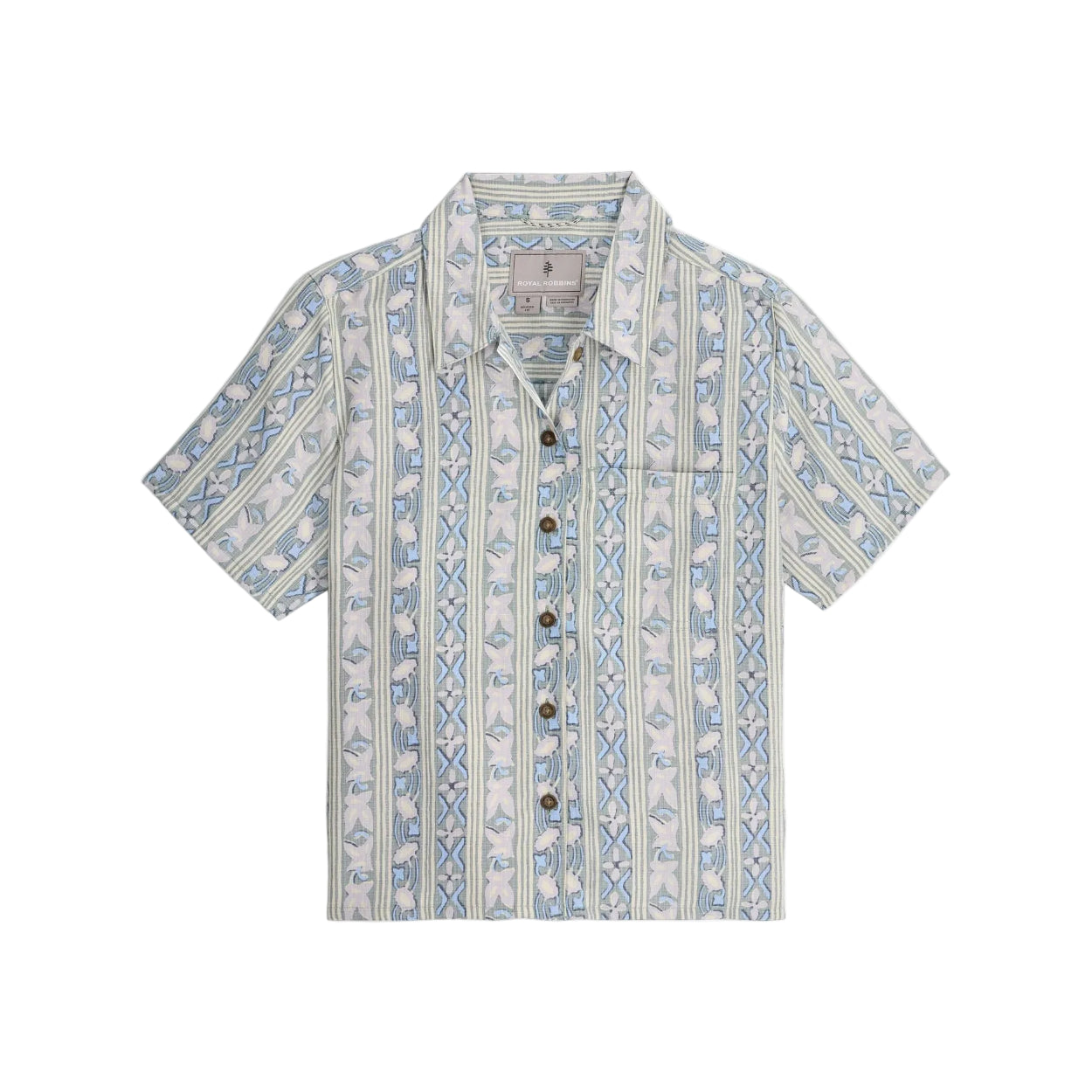 Women's Camino Pucker S/S Buttondown Shirt