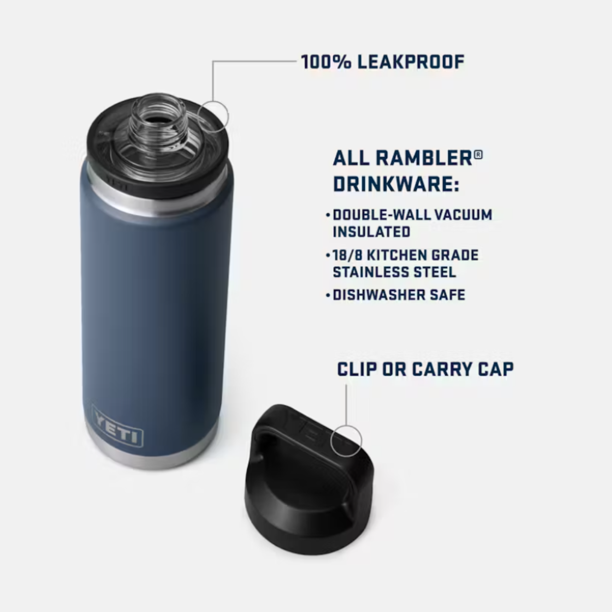 Rambler 26oz Bottle with Chug Cap