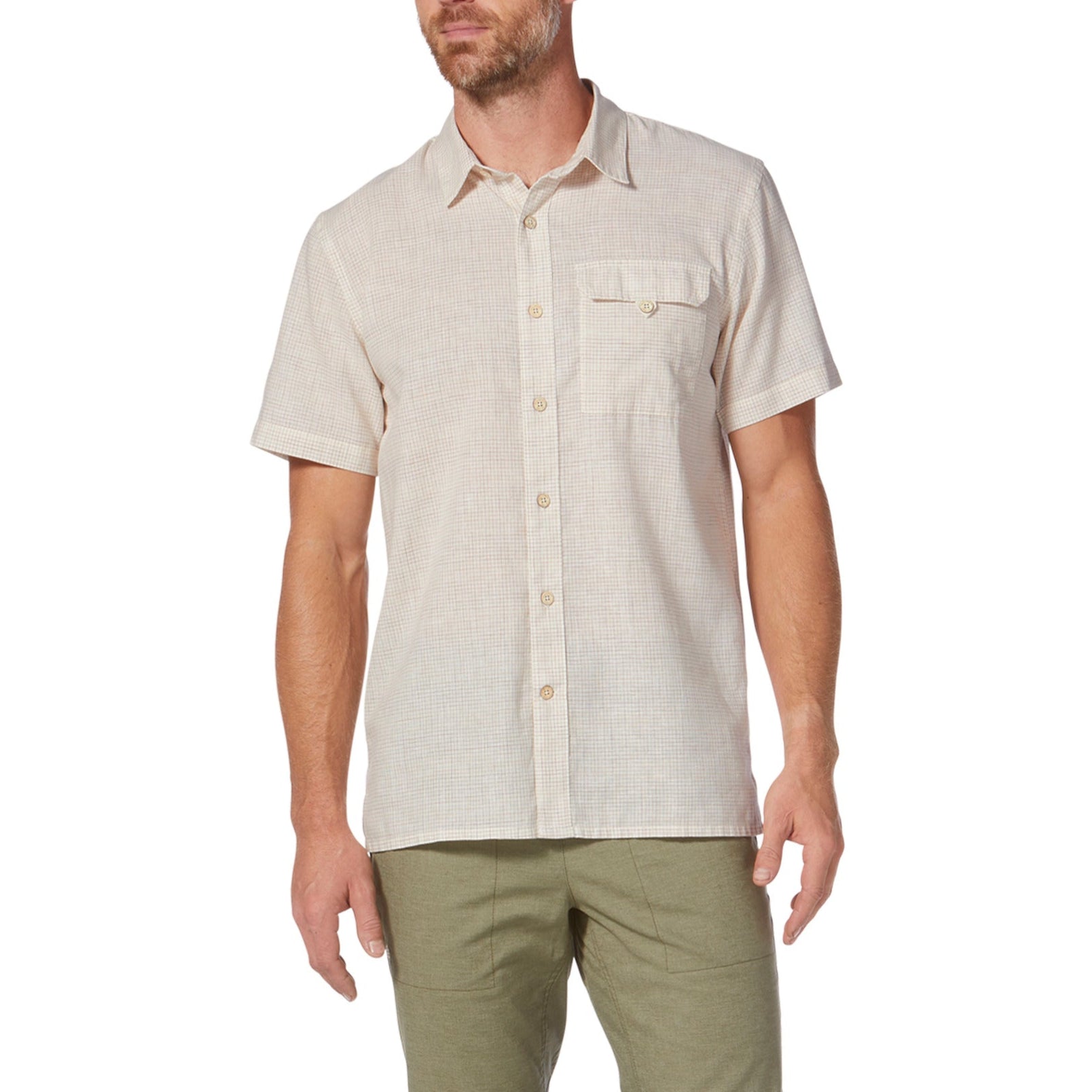 Men's Hempline Spaced Short Sleeve Shirt