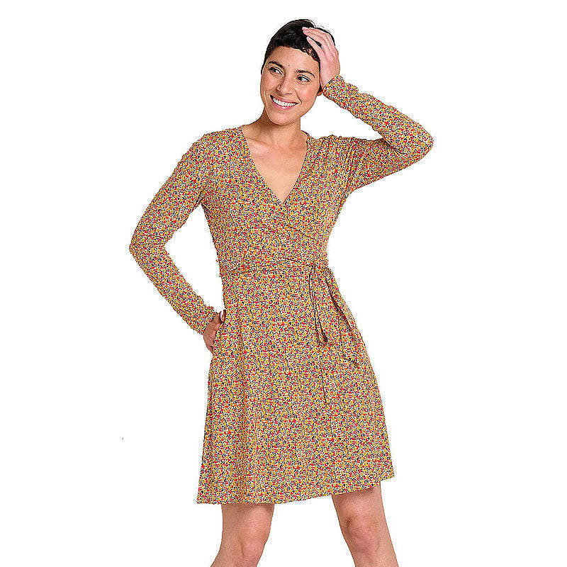 Women's Cue Wrap Long Sleeve Dress