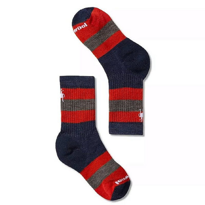 Kids' Striped Hike Medium Crew Socks