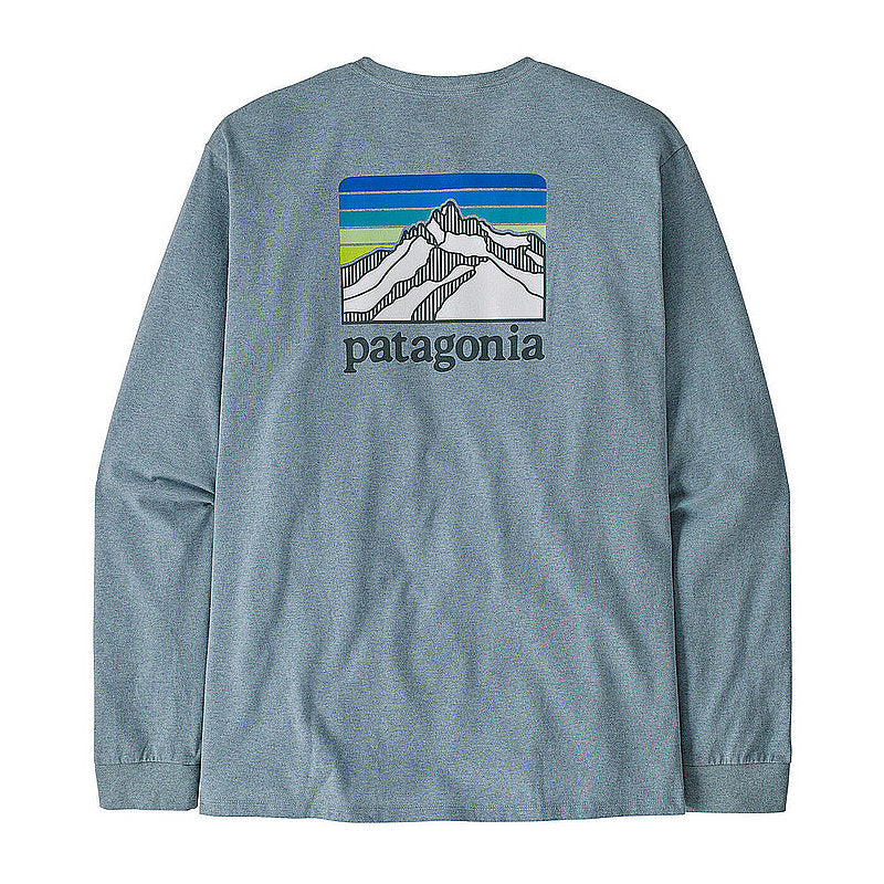 M's L/S Line Logo Ridge Responsibili-Tee