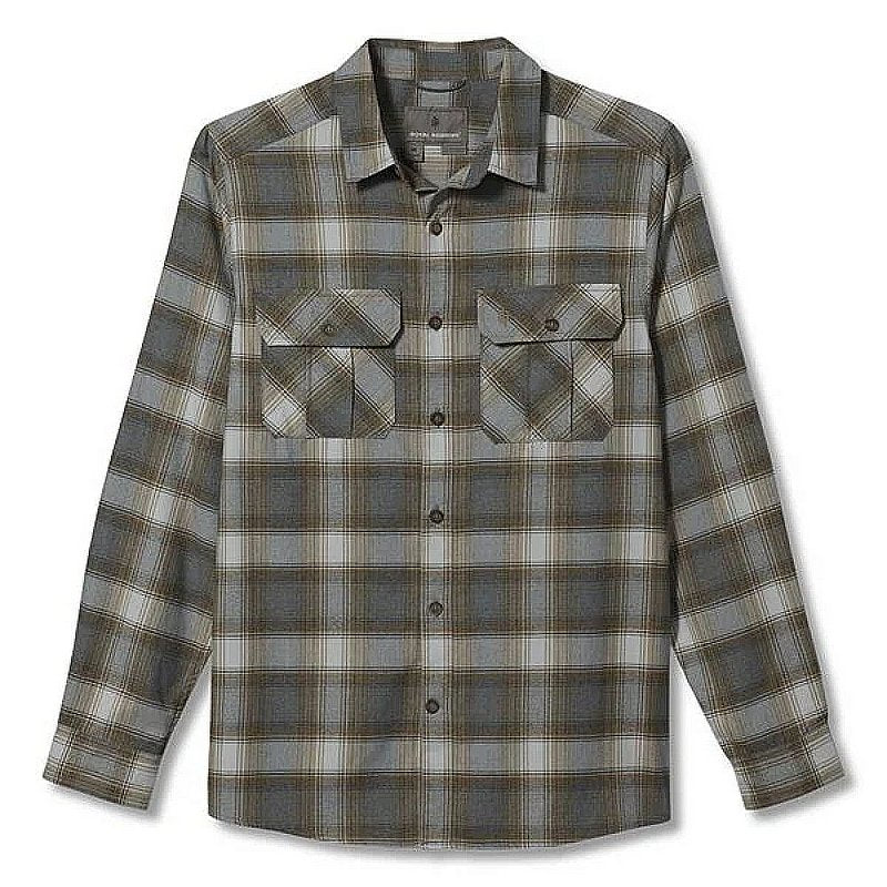 Men's Lost Coast Flannel Plaid Long Sleeve Shirt