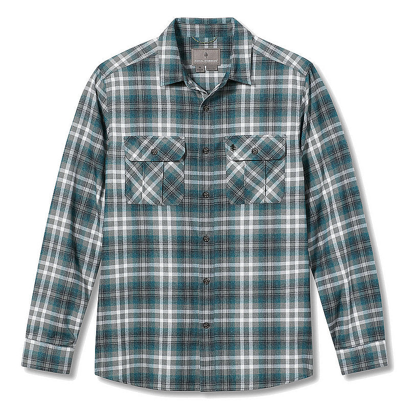 Men's Lost Coast Flannel Plaid Long Sleeve Shirt