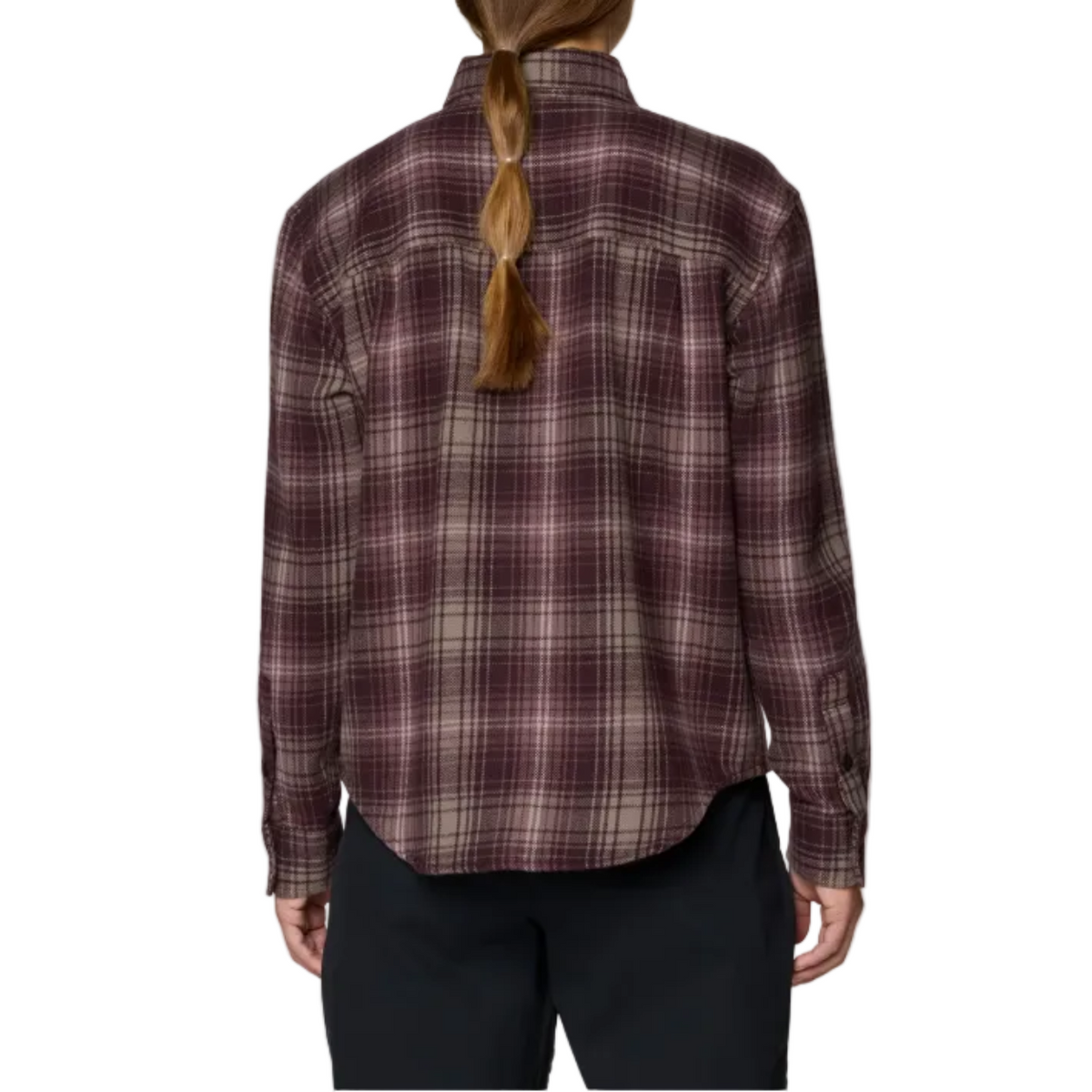 Women's Plusher Relaxed Long Sleeve Flannel Buttondown Shirt