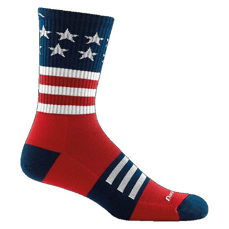 Men's Captain Stripe Micro Crew Lightweight Hiking Socks