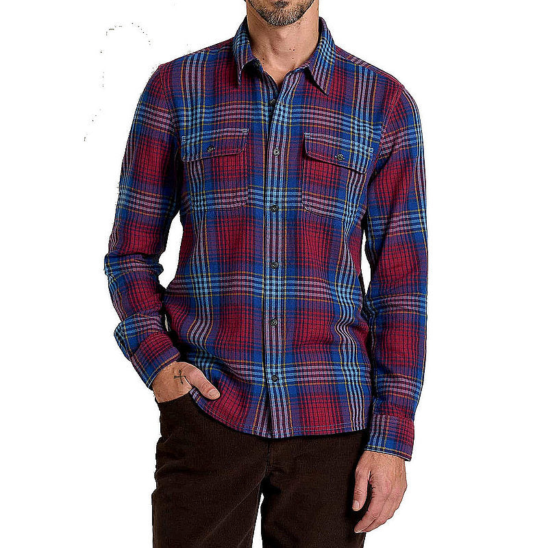 Men's Indigo Flannel LS Shirt