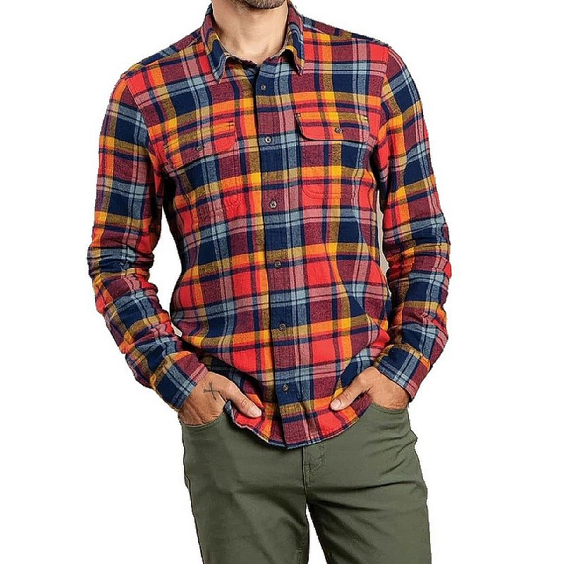 Men's Indigo Flannel LS Shirt