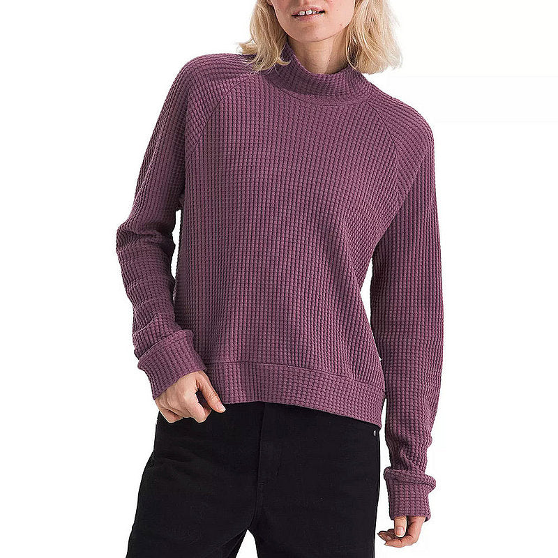 Women's Long Sleeve Mock Neck Chabot Shirt