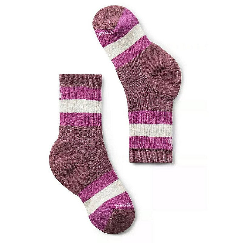 Kids' Hike Full Cushion Striped Crew Socks