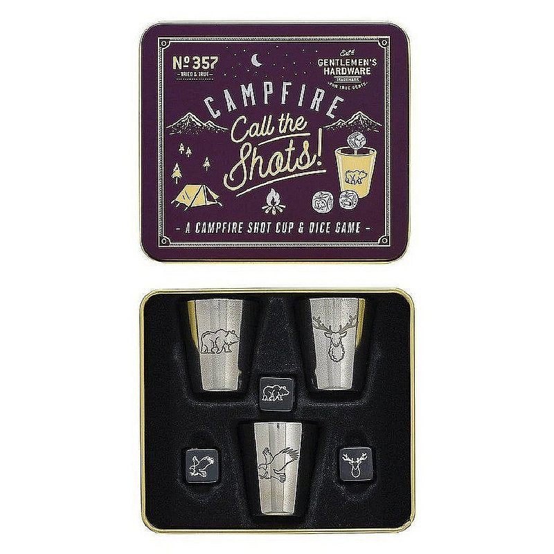 Campfire Call The Shots Shot Cup and Dice Game