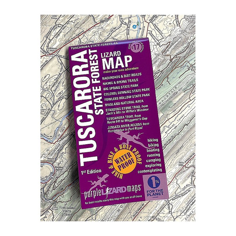 Tuscarora State Forest Lizard Map