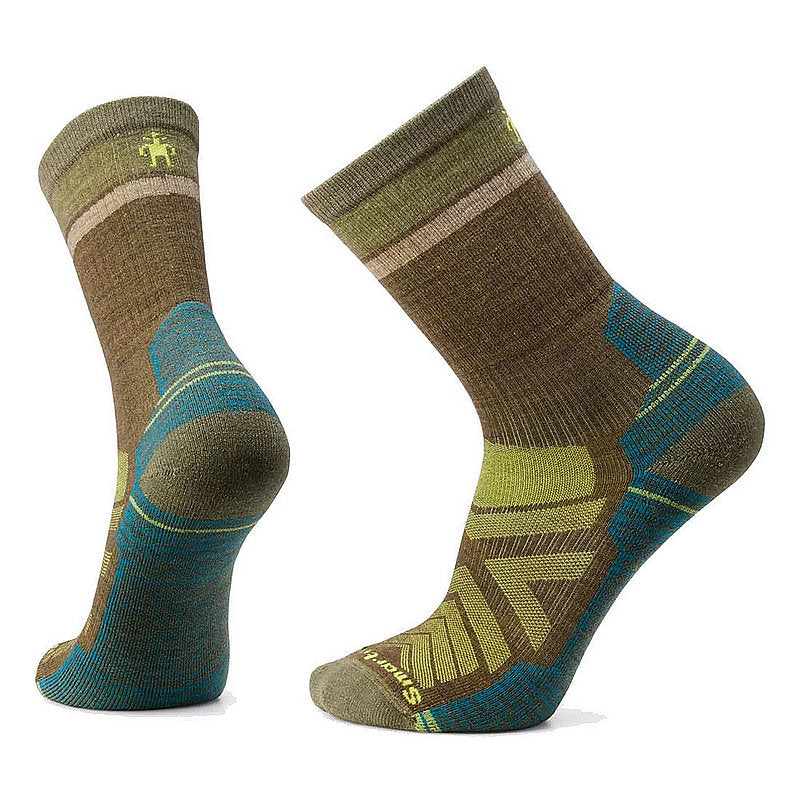 Men's Hike Light Cushion Winding Trail Crew Socks