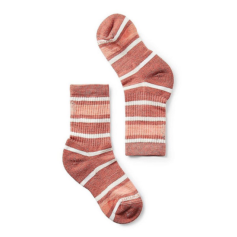 Kids' Hike Light Cushion Striped Crew Socks