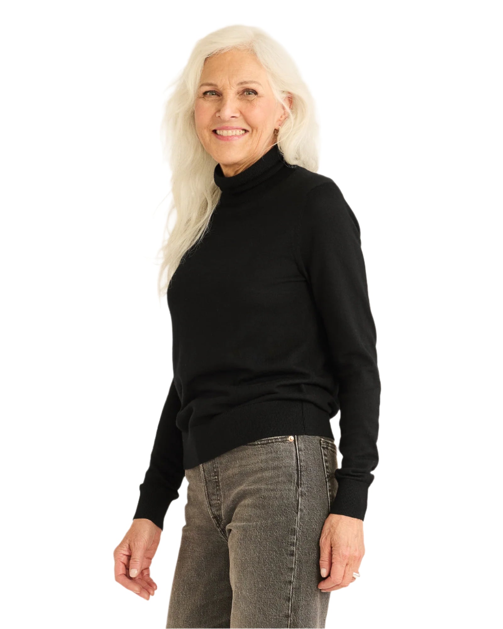 Women's Merino Turtleneck Sweater