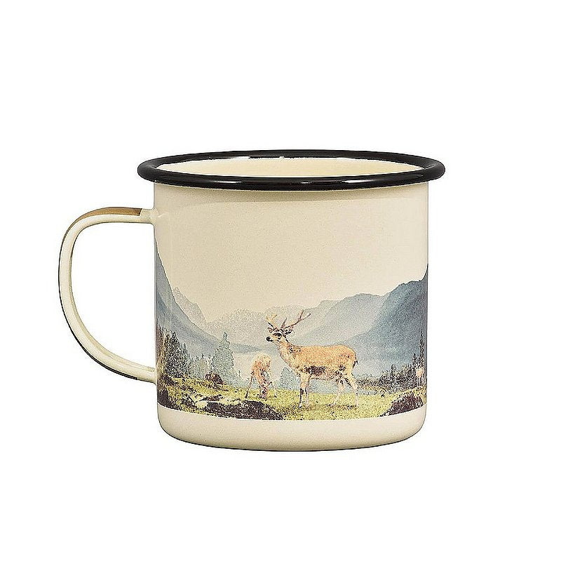 Mushroom Enamel Mug--17oz