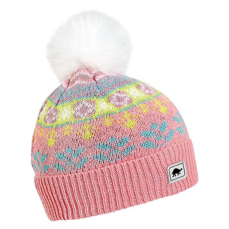 Kids' Snow Queen Faux Fur Pom Beanie