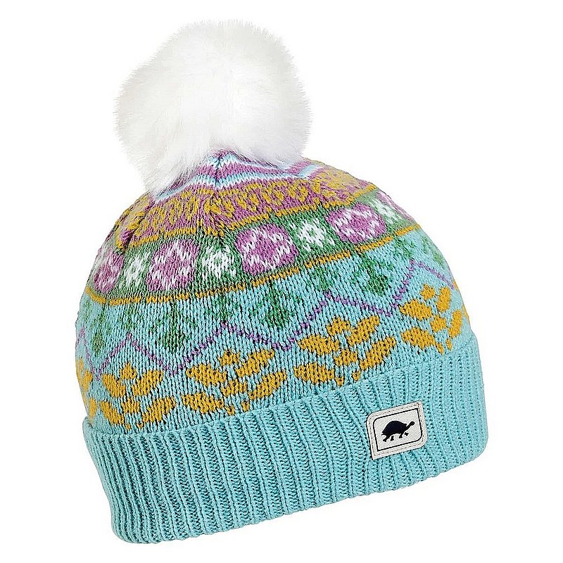 Kids' Snow Queen Faux Fur Pom Beanie