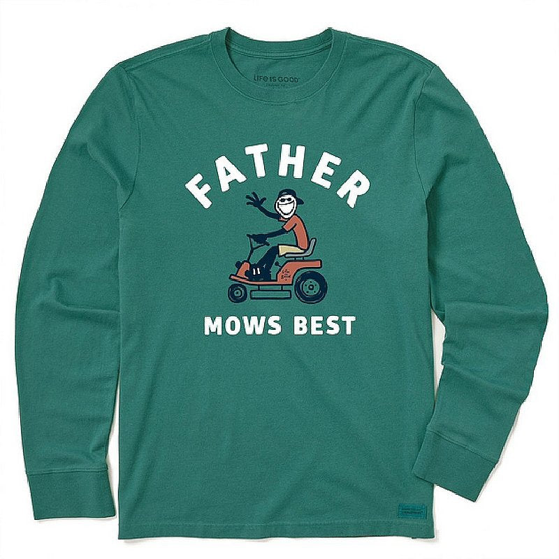 MEN'S FATHER MOWS BEST LONG SLEEVE CRUSH