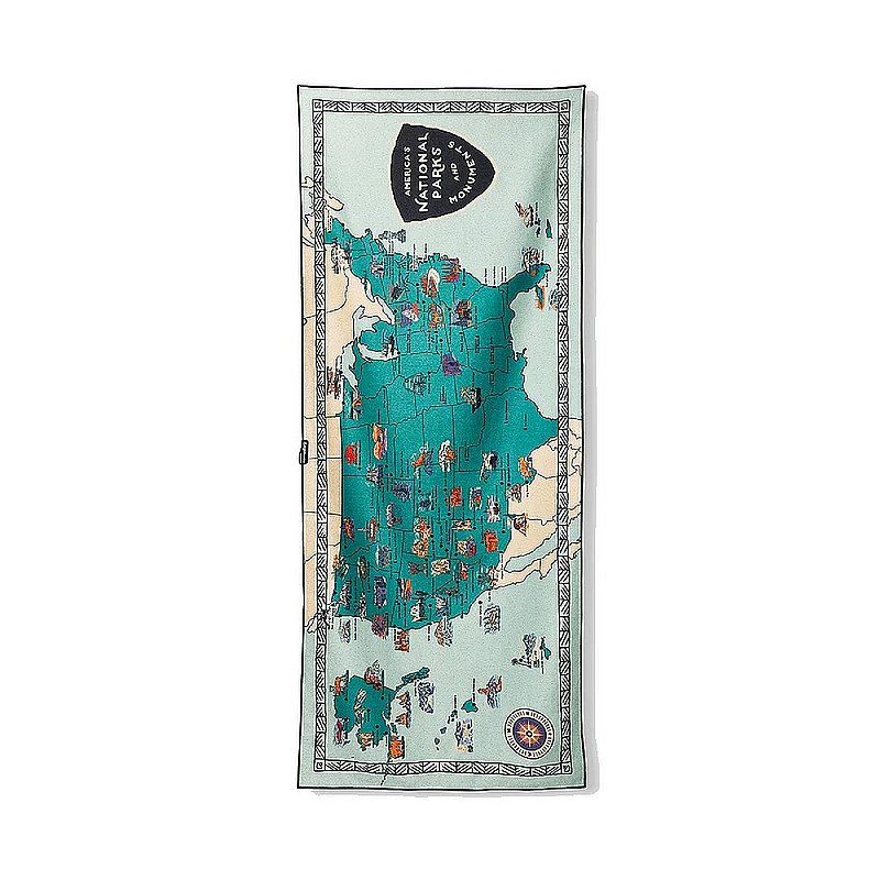 Original Towel: National Parks and Monuments Map