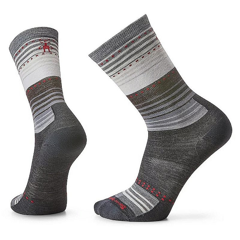 Men's Everyday Stitch Stripe Zero Cushion Crew Socks