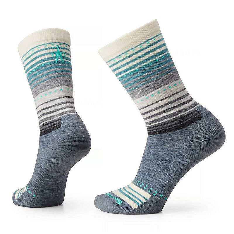 Men's Everyday Stitch Stripe Zero Cushion Crew Socks