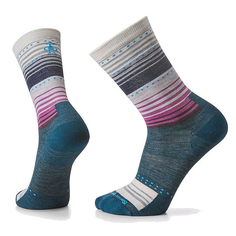 Men's Everyday Stitch Stripe Zero Cushion Crew Socks