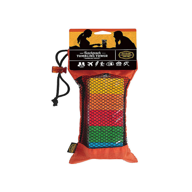 Backpack Tumbling Tower Game