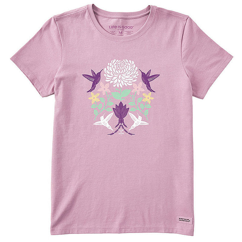 Women's Hummingbirds Mirror Crusher Tee