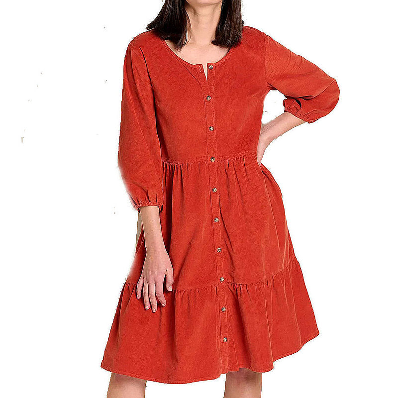 Women's Scouter Cord Tiered Dress