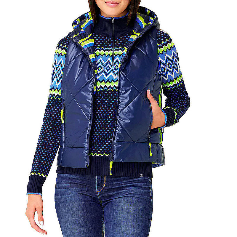 Women's Vesta Hooded Reversible Vest